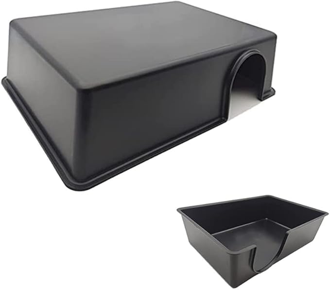 Amypet Different Size Reptile Use Hide Cave for Snakes,Reptiles, Ball Pythons Durable Material Easy to Clean 10.2 x7.48 x 2.75inch (L)