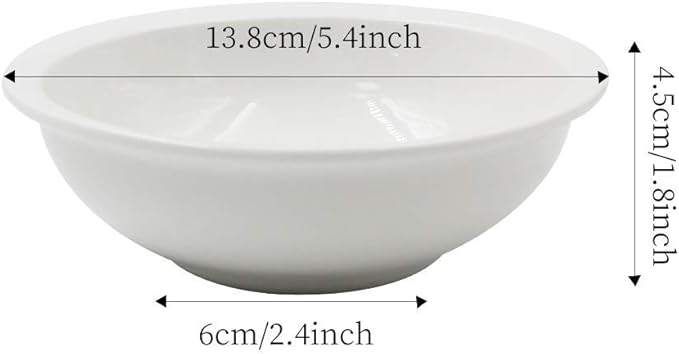 2Pcs Replaceable Bowls for Raised Cat Bowls Elevated Pet Bowls (Replaceable Bowl, Ceramics)
