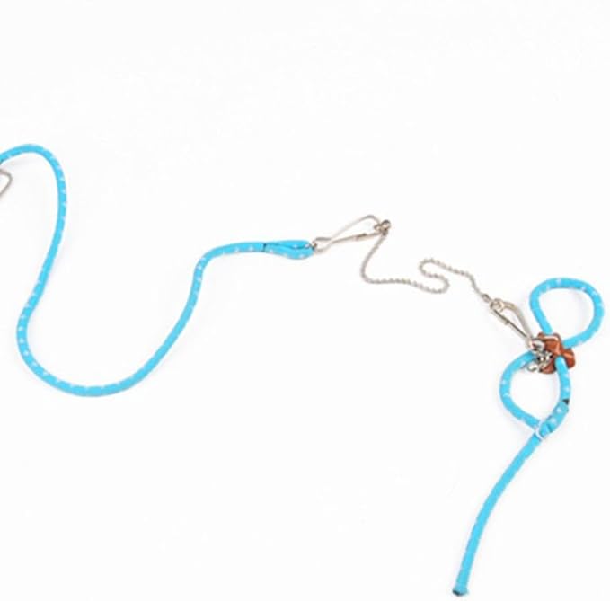 Hamster Harness,Adjustable Harness Vest Leash Hamster Chest Straps with a Small Bell Rat Mouse Squirrel Sugar Glider Small Animal (Pink)