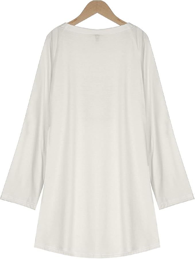 MARSVOVO Women Novelty Graphic Plus Size Sweater Crewneck Long Sleeve Cute Printed Loose Fit Casual Fall Sweaters Top