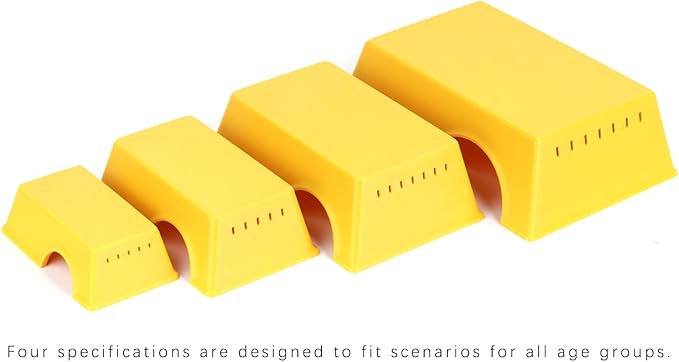 Snake Hide, Leopard Gecko Tank Accessories for Reptile Ball Python Crested Gecko Lizard Bearded Dragon - YellowHideXL