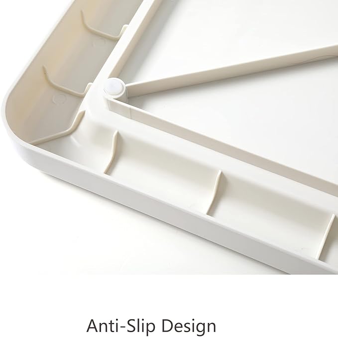 Smart Paws Large 76X62CM Pet Training Tray,Pet Training Pads Holder,Pet Toilet (Grey)