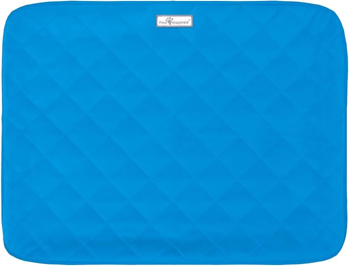 Paw Inspired Fitted Fleece Liner for Ferret Nation, Critter Nation Cage for Ferrets, Rats, Chinchillas, Hedgehogs & Other Small Animals (Blue, Shelf Liner)