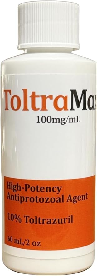 Toltrazuril 10.0% for Horses, Dogs, Cats, 60mL/2 Ounce, for Non-Food Chain Animals, Alfalfa