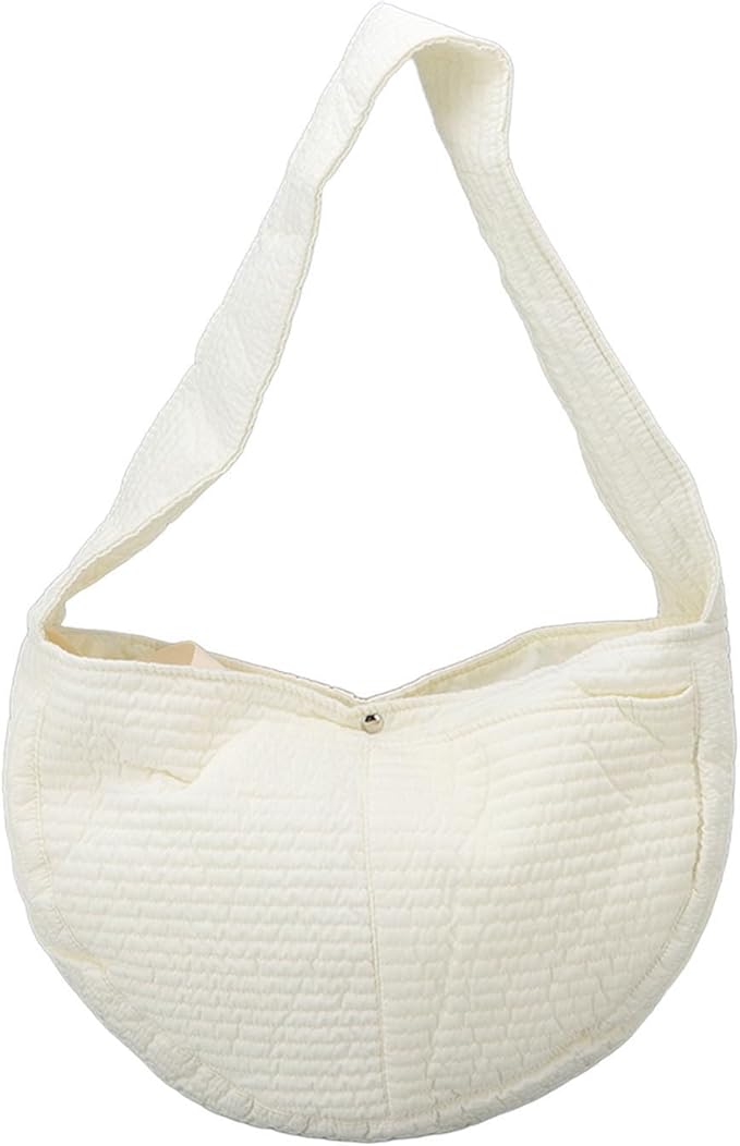 Small Dog Sling Carrier, Soft Portable Cat Carrier Bag with Widened Shoulder Strap, Dog Carrier Sling, Puppy Carrier Purse for Small Dogs Cats Outdoor Traveling (L)