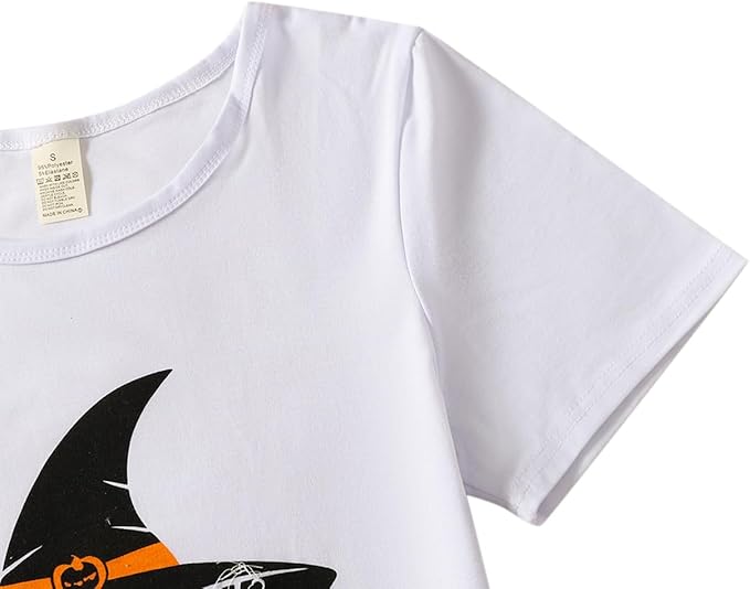 YIJIU Women's Summer Cute Cartoon Print Top and Pant Pajama Set Lounge Sleepwear