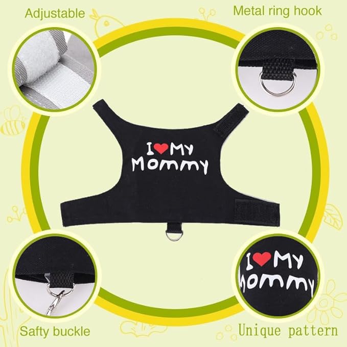 Adjustable Harness Clothes with Leash for Walking Outdoor Bearded Dragon Harness and Leash Set for Lizards,Chameleon,Reptile,Dress Your Bearded Dragon in The Best Outfit,Halloween Costume Accessories