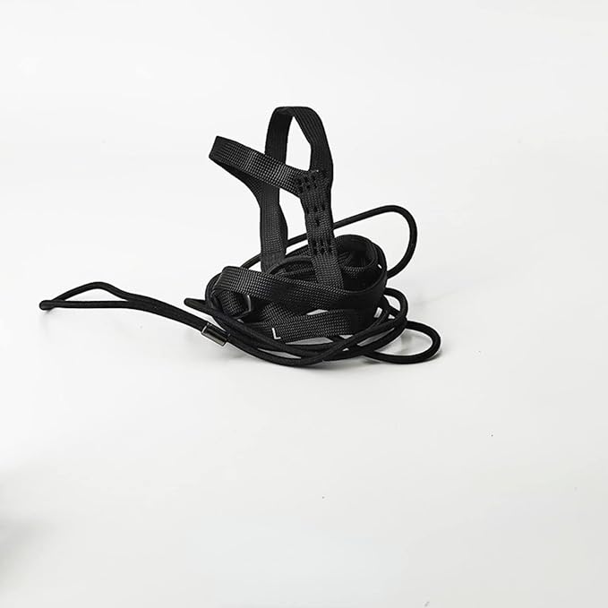 Adjustable Bird Harness with 78.7 Inch Leash, Outdoor Flying Training Rope Kit for Bird Parrots, Parrot Flying Rope Straps Outdoor Training Traction Rope for Small Medium Large Size Birds (L)