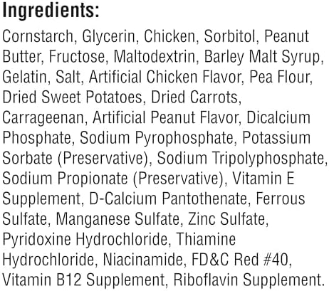 SmartBones Dog Chews, Treat Your Dog to Rawhide-Free Dog Bones, Made With Real Meat and Vegetables, 3 Large