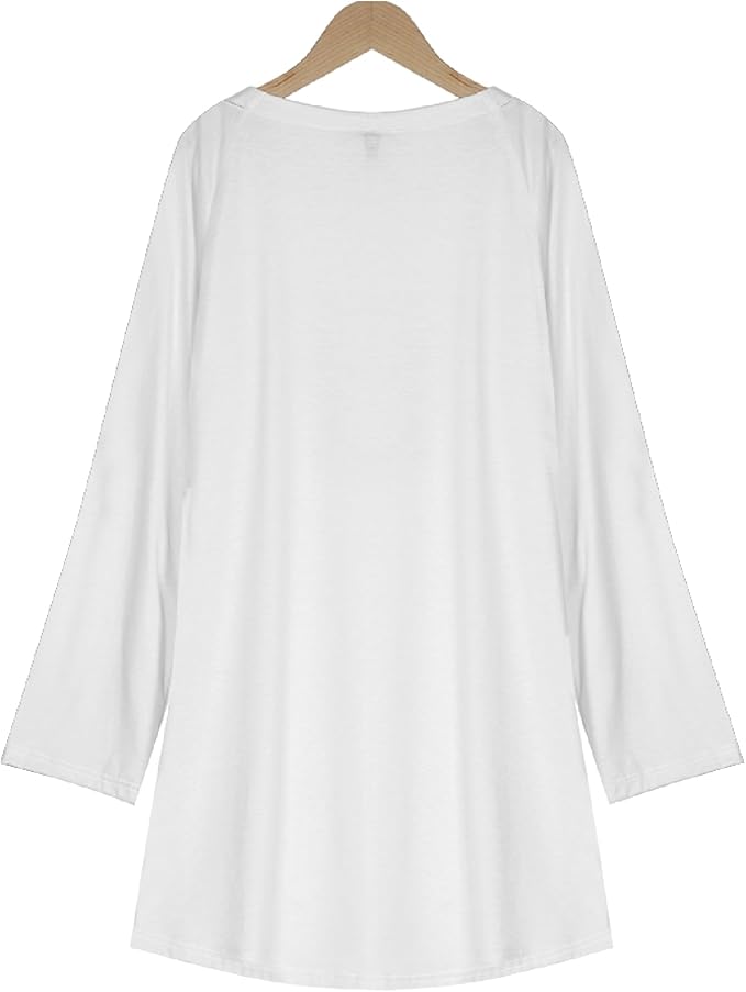 MARSVOVO Women Novelty Graphic Plus Size Sweater Crewneck Long Sleeve Cute Printed Loose Fit Casual Fall Sweaters Top