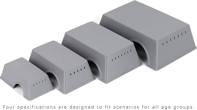 Snake Hide, Leopard Gecko Tank Accessories for Reptile Ball Python Crested Gecko Lizard Bearded Dragon - GrayHideXL