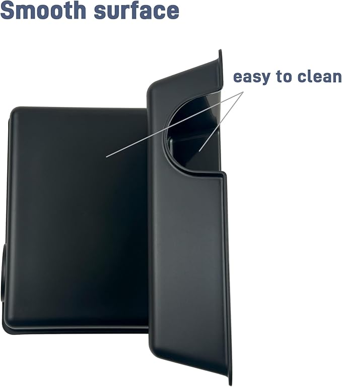 2 Pcs Durable Reptile Hide Box, Ball Python Hide, Leopard Gecko Hide, Bearded Dragon Hide, Easy to Clean Reptile Hides Cave for Tank, Snake Hide Enclosure (9.45" x 6.89" x 2.17" Large)