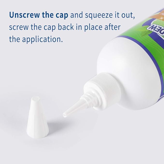 Mold Remover Gel - Effective Mold Cleaner for Household Shower, Kitchen Sinks, Walls, Tiles, Grout, Bathrooms, Washing Machine and Refrigerator Strips - 15 Fl.Oz