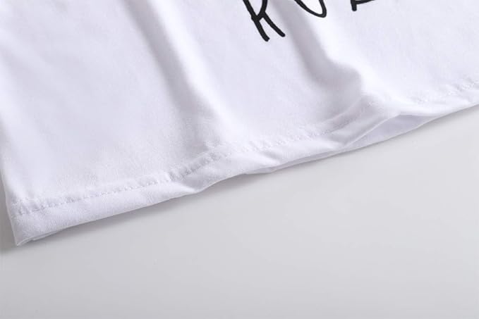 YIJIU Women's Summer Cute Cartoon Print Top and Pant Pajama Set Lounge Sleepwear