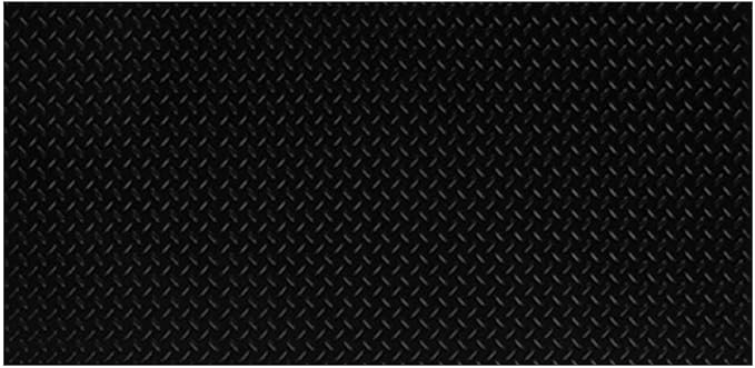 RESILIA Heavy Duty Garage Floor Runner & Protector Mat - Slip Resistant Diamond Plate PVC Mats - Water, Spill, & Stain Resistant, Black (4 feet x 10 feet), Made in The USA