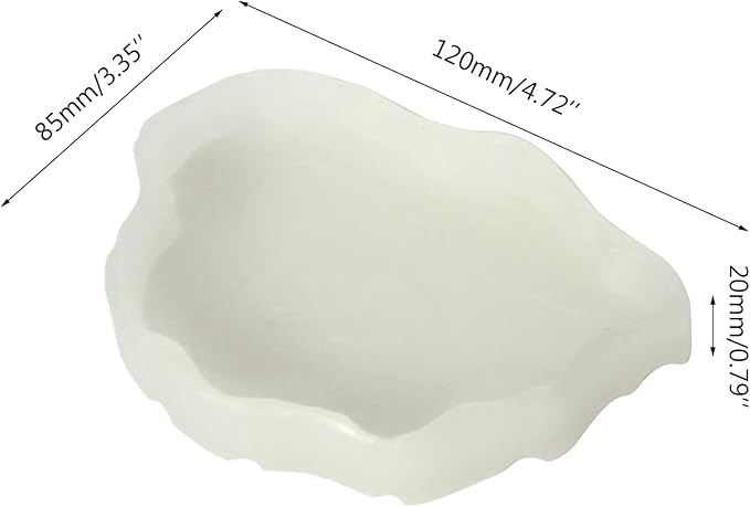 Reptile Food and Water Bowl, Plastic Feeding Plates for Turtle, Tortoise, Lizard, Chameleon, Iguana, Snake, Gecko