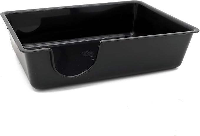 Reptile Hide Box Snake Hide Feel Secure and Safe, Gecko Hide (Black, Large 2 Pcs)