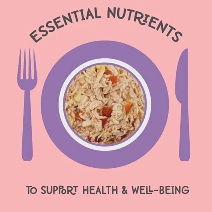 LOVE, NALA - Natural Adult Cat Wet Food - FLAKED Chicken, Sweet Potato, Tomato in Broth - Grain Free, Non-GMO, Digestive Fiber, Vitamins, Minerals - 12 Pack 2.4 lbs.