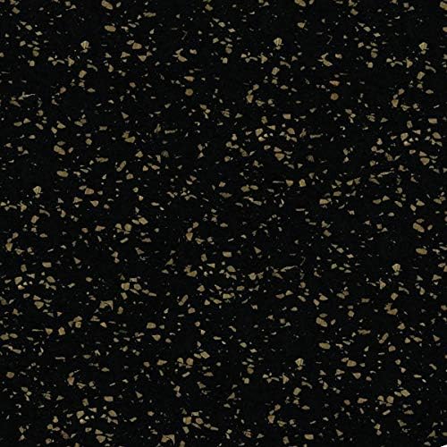 American Floor Mats 1/4in (7mm) Thick 10% Mocha 4' x 7' Heavy Duty Rubber Rolls, Protective Exercise Mats, Home Gym Rubber Flooring