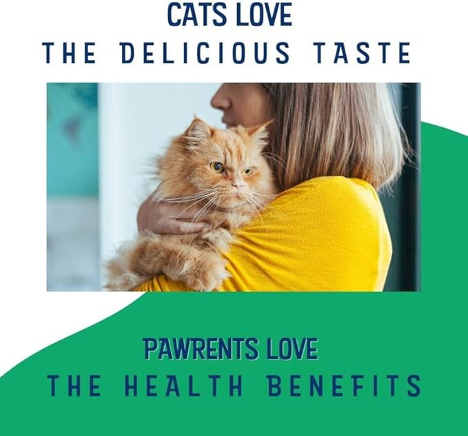 Kitty Up Lickable Cat Treats - Vitality Chicken Puree Squeeze Tubes with Lysine, Taurine & Beta Glucan | Immune Support for Indoor Cats (12 Pack)