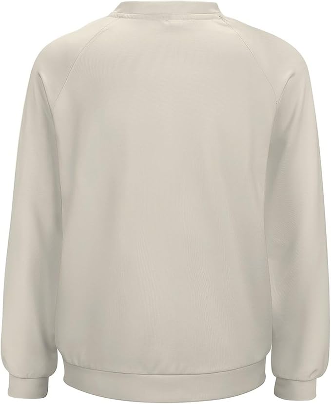 Womens Long Sleeve Tops Y2k Japanese Art Print Sweatshirts Fall Pullover for Women Crewneck Vintage Shirts Boho Tops