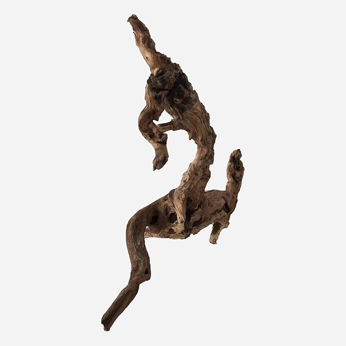 LYPHARD AQUARIUMS Natural Driftwood for Aquarium Decor, L20.08×W6.69×H18.11 Inches Large Drift Wood Decorations for Reptile Hide, Fish Tank, Optional Shapes