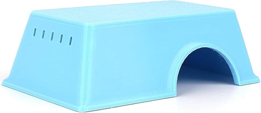 Snake Hide, Leopard Gecko Tank Accessories for Reptile Ball Python Crested Gecko Lizard Bearded Dragon - BlueHideM