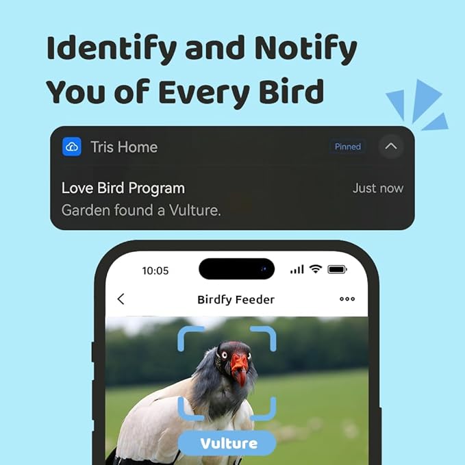 Smart Bird Feeder with Camera, AI Bird Species Identification Solar Powered Panel, 4k HD Video Bird House with Camera for Outside Garden, Instant Arrival Alerts, Ideal Gifts for Lover