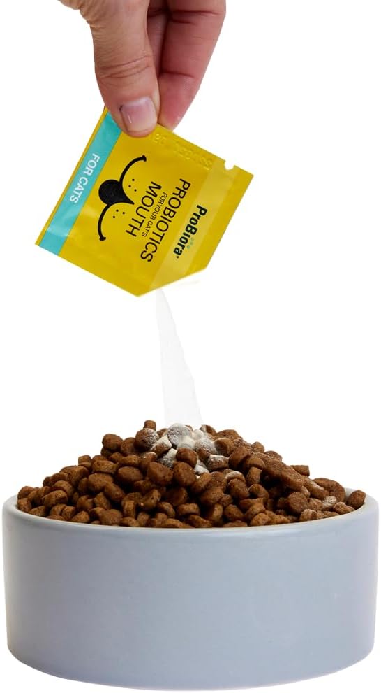 Probiora for Cats | Oral Care Probiotic Supplement | Pet Probiotics to Reduce Bad Breath | Cat Nutritional Supplement for Dental Health | 30 Servings (Jar) (30 Serving (Pack of 1), Pouch)