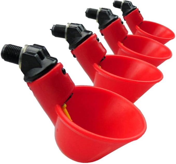 DoubleWood Fully Automatic Poultry Drinking Machine Chicken Drinking Cup, Chicken Drinking Watering Cups/Poultry Drinking Machine (24)