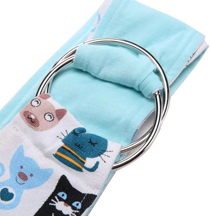 Double-Layer Adjustable Pet Carrier Sling Bag for Large Dogs and Cats, Reversible Design, Dog mom Gifts,Navy and Pink (White)