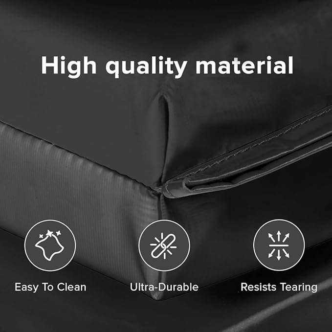 We Sell Mats - 4 ft x 8 ft x 2 in Personal Fitness & Exercise Mat for Home Workout - Lightweight and Folds for Carrying – All Purpose Home Gym Mat – Thick Mat for Yoga, Pilates, Stretches, and Floor Exercises