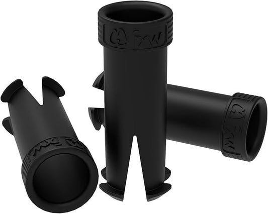 FXW Dog Playpen Accessories - Muffler Tubes, Compatible with FXW Rollick/Instant Dog Playpen (Replacement for HomePlus/Dog Gate) (32PCS, Black) │ Patented