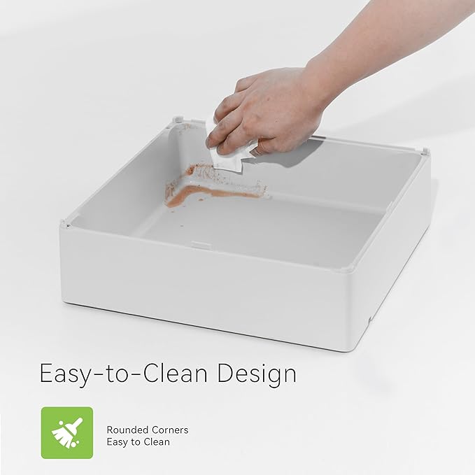 Reptile Glass Terrarium 24"x18"x24" 45 Gallon Knock-Down Dual-Locking Security Mesh Ventilation Durable Aluminum Frame Modern Design