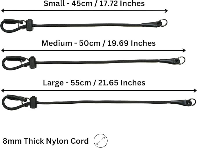 Fenrir Slip Collar with Spring Loaded Limiter Black (Small)