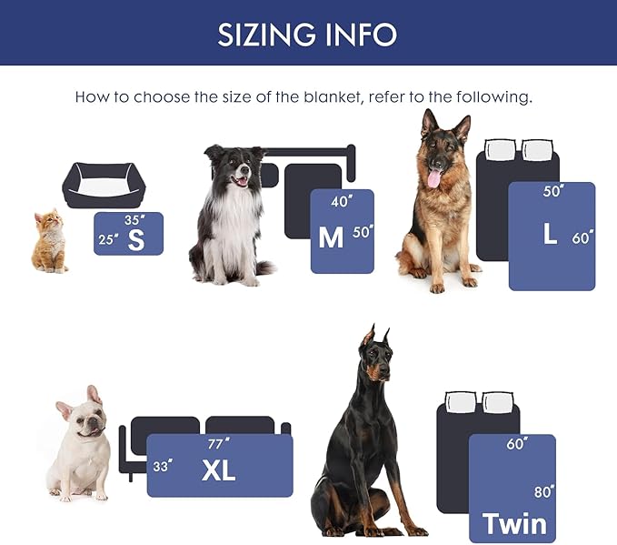 gogobunny Waterproof Dog Blanket for Large Dogs, Cats, Puppy, Reversible Faux Fur Pet Throw Blanket, Washable, Calming Furniture Protection for Sofa Bed (25x35 Inch (Pack of 1), Tie-dye Grey)