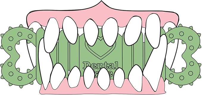 Loving Pets Ora-Bone™ Dental Chews for Dogs – USA Made Dog Dental Sticks with Parsley & Mint – Patented Shape to Reduce Plaque, Tartar, Massage Gums & Freshen Breath (Large Dogs 15 oz.)