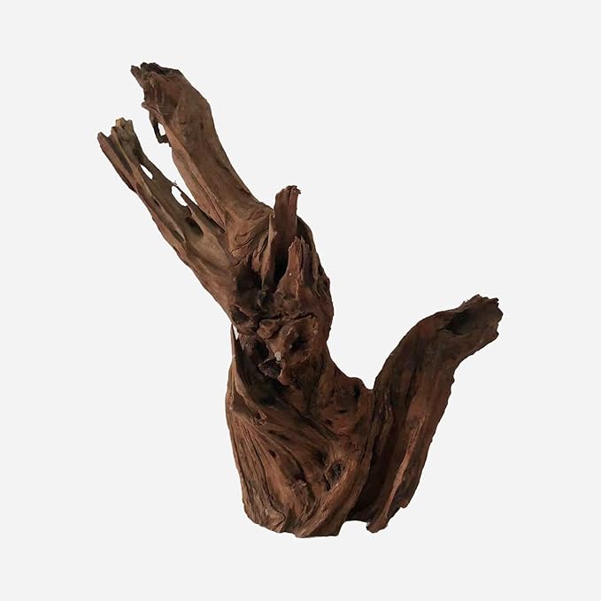 LYPHARD AQUARIUMS Natural Driftwood for Aquarium Decor, L17.72×W6.3×H19.69 Inches Large Drift Wood Decorations for Reptile Hide, Fish Tank, Optional Shapes