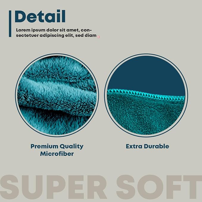 Extra Large Dog Towel Soft Absorbent Bath Pet Towels for Drying Dogs, Elastic Terry Microfiber Soft Towel, Machine Washable, Quick Dry, Multipurpose (L, XL, 2XL) (Blue, XL)