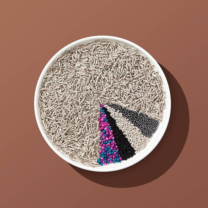 Mixed Tofu Cat Litter, Heavy Duty Flushable Kitty Litter, 5.5Lb/88Oz Coffee 12 Pack