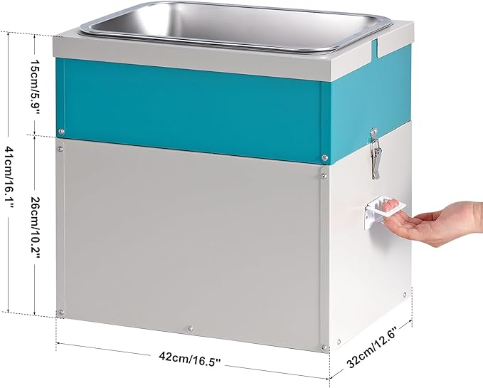 3Gal Elevated Dog Bowls with Storage Large Breed,Raised Dog Bowl Stand 38L Pet Food Toy Storage Container Stainless Steel Water Bowl Feeder 3 Adjust Heights Feeding Station (L)