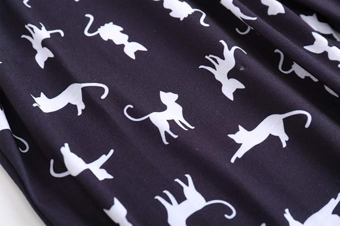 YIJIU Women's Sleepwear Long Sleeve Top and Pants Pajama Set Panda Print Nighty