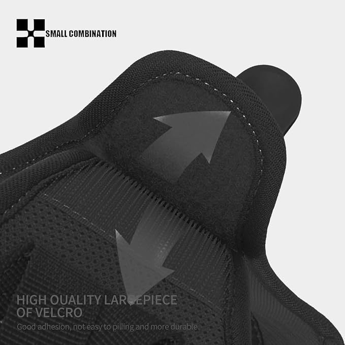 Adjustable Dog Harness with Leash, Reflective Mesh, No-Pull Design，Matching Lead Rope (Black, L)