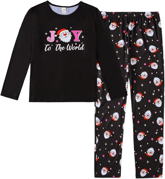 YIJIU Women's Sleepwear Long Sleeve Top and Pants Pajama Set Panda Print Nighty