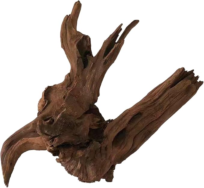 LYPHARD AQUARIUMS Natural Driftwood for Aquarium Decor, L17.32×W12.2×H18.11 Inches Large Drift Wood Decorations for Reptile Hide, Fish Tank, Optional Shapes