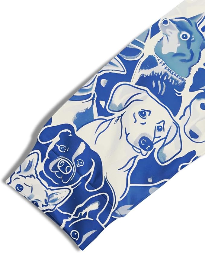 Unisex Adults 3D Dog Cat Printed Hoodies for Men Women Pullover Novelty Sweatshirts with Pockets