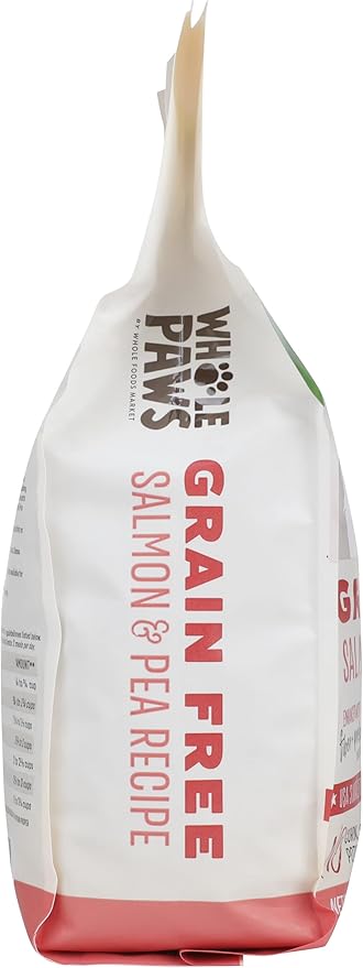 Whole Paws, Whole Paws, Dog Grain Free Salmon & Peas Recipe, 64 Ounce
