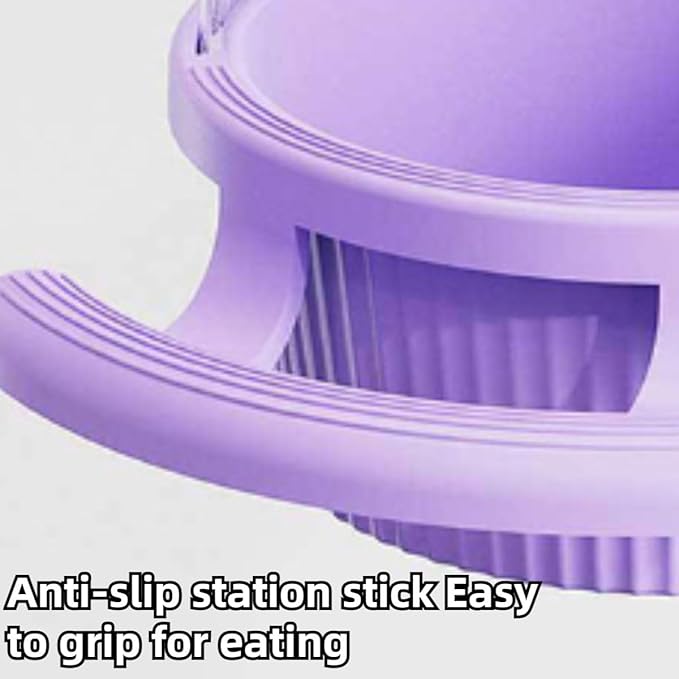 Bird Feeder for Cage – No Mess Feeder & Water Dispenser, Easy to Install and Clean, Semi-Enclosed Design Prevents Splashing (Pink)