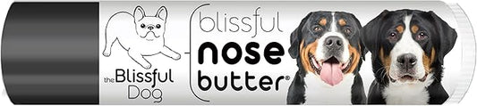 The Blissful Dog Greater Swiss Mountain Dog Unscented Nose Butter - Dog Nose Butter, 0.15 Ounce