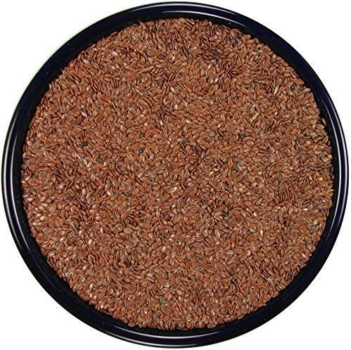 All Natural Flax Seed for Parrots, Poultry, Dogs, Cats, and Livestock (20 lbs.)